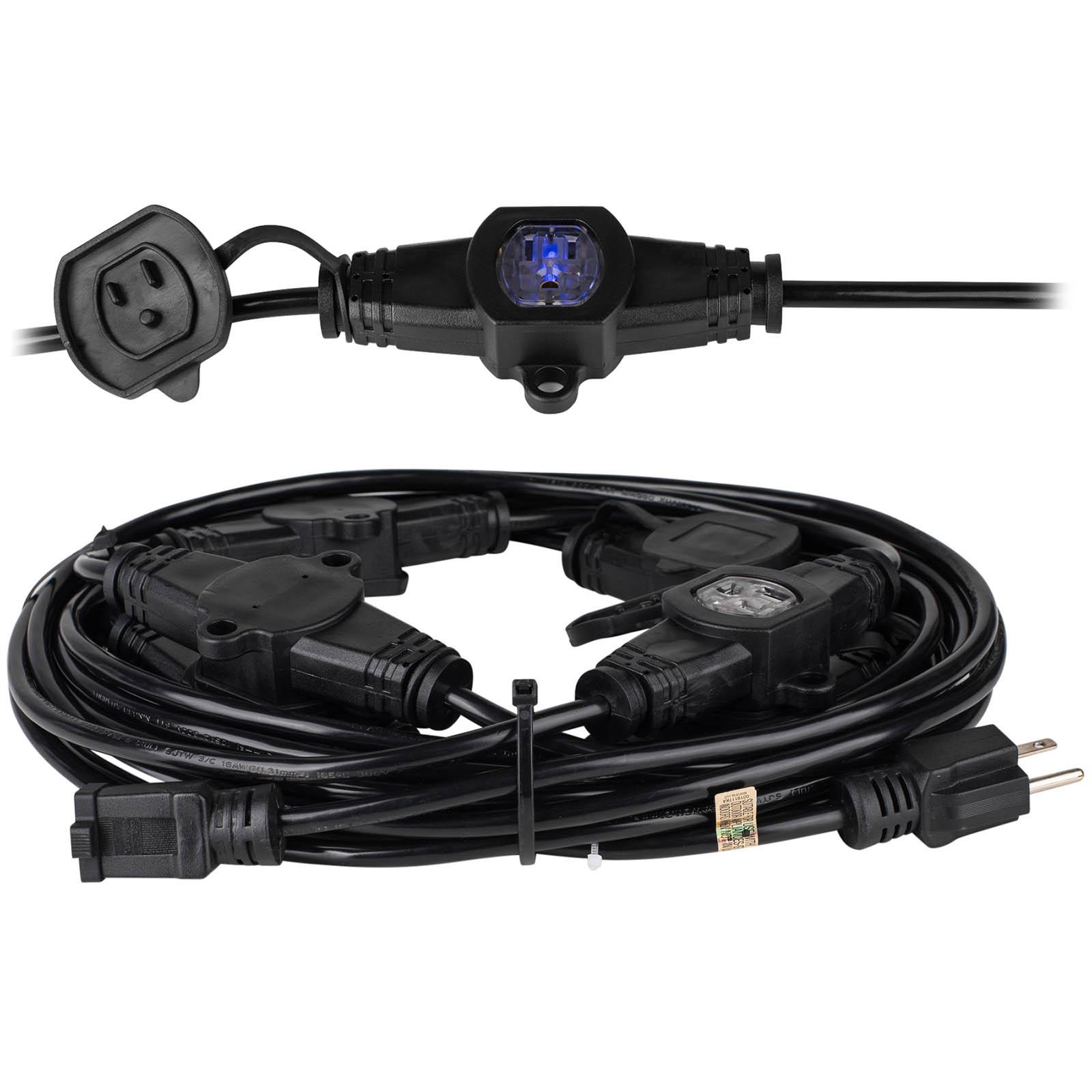 Talent SB16-52 Stage Boss 52.5 ft. 16/3 Multi-Outlet Commercial
